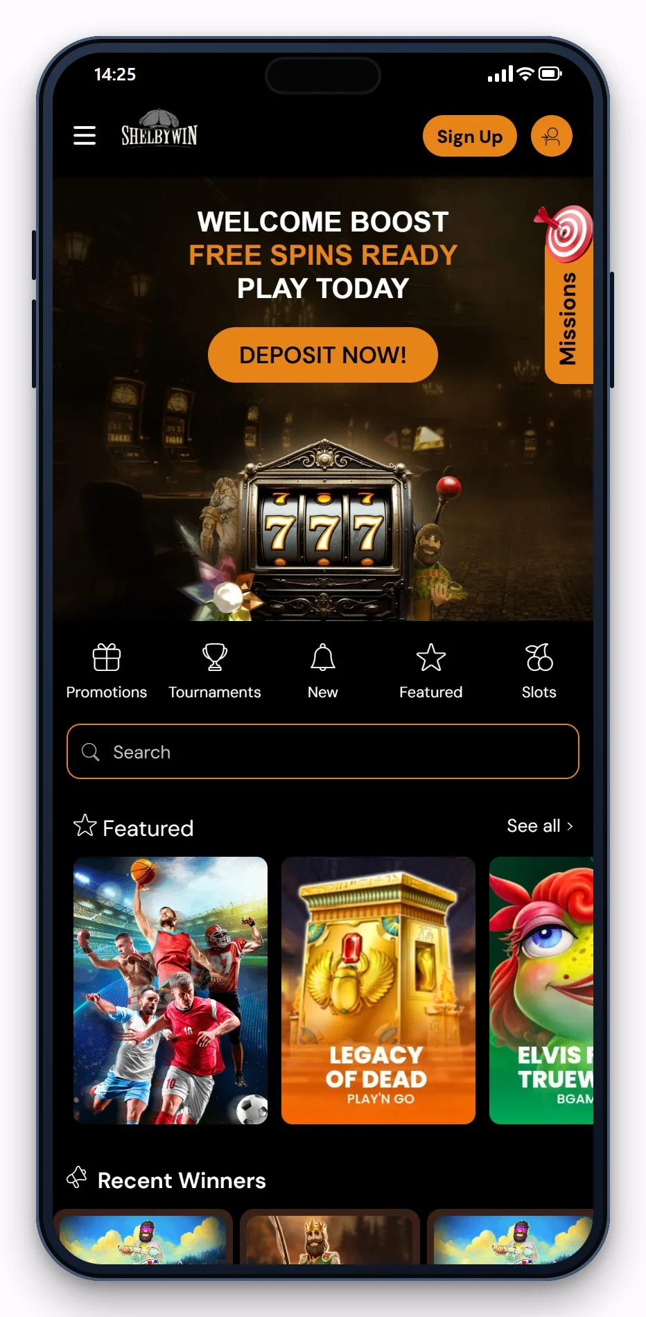 casino cashlib: ShelbyWin mobiel, de startpagina
